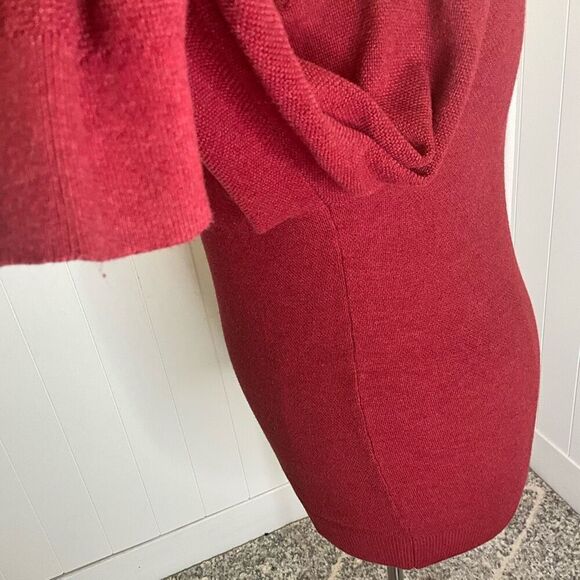 VTG 90s Liz Claiborne Performance Womens XL Red Pullover 1/4 Zip Thermal Jacket - Picture 11 of 14